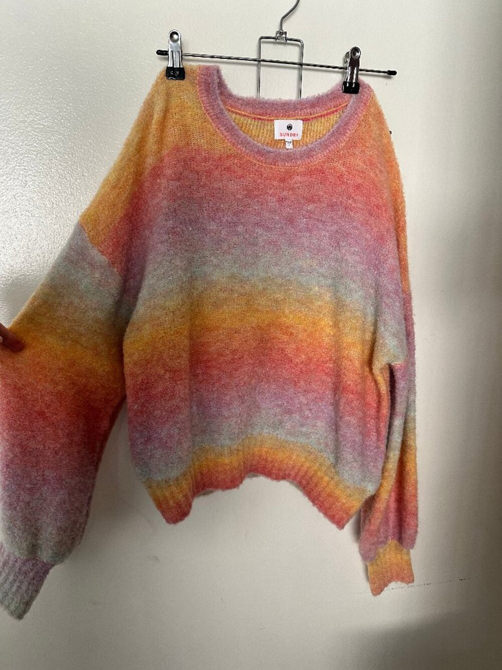Sundry Pastel Rainbow sweater (Size 1)
